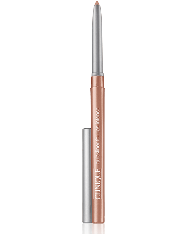 Quickliner For Lips Intense, Clinique&#039;s top-selling lip pencil, now in a pigment-rich formula.