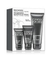 Clinique for Men™ Daily Hydration - Cleanse. Exfoliate. Hydrate.