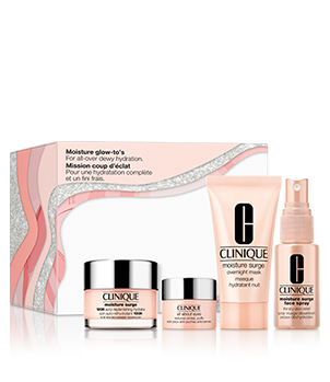 Moisture Surge Glow To's: Hydrating Skincare Gift Set