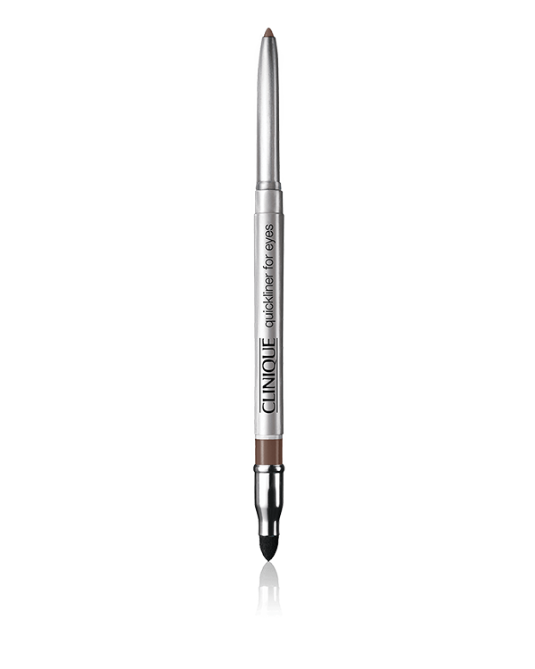 Quickliner for Eyes, Twists up. Glides on. Smudges to a smooth blur of transfer-resistant colour. Needs no sharpening.