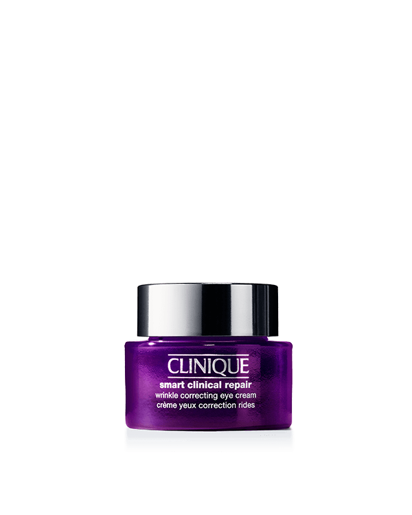 Clinique Smart Clinical Repair Wrinkle Correcting Eye Cream, Helps strengthen your dermal support structure for smoother, younger-looking skin.