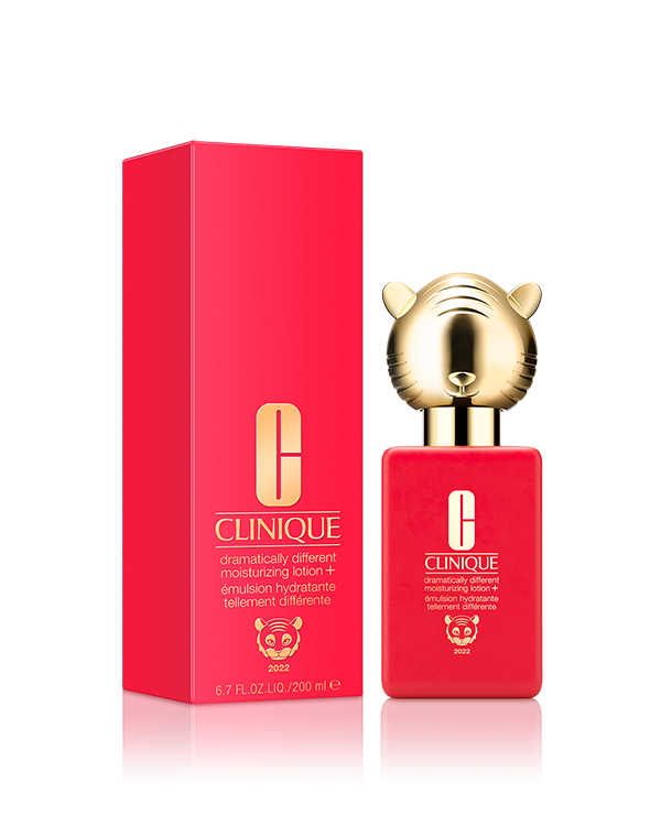 Limited Edition Jumbo Dramatically Different™ Moisturizing Lotion+, A dermatologist-developed face moisturiser that softens, smooths and improves. This limited-edition jumbo size comes in a Lunar New Year design to celebrate the Year of the Tiger.