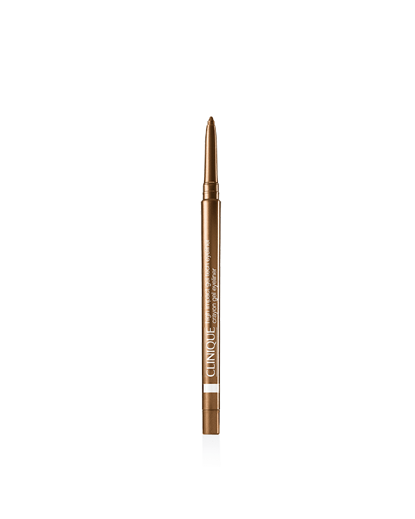 High Impact™ Gel Tech Eyeliner, Ultra-pigmented gel eyeliner glides on smoothly and stays put. 24hr wear on lids, 12hr wear on waterline.