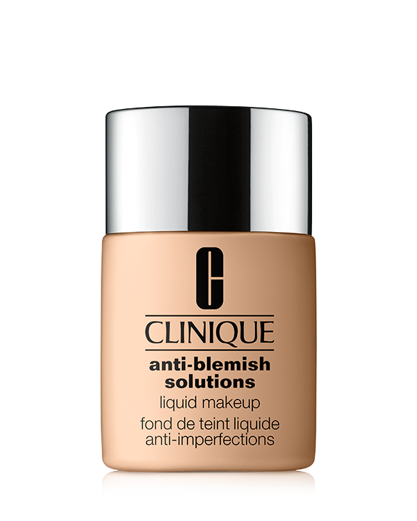 Anti-Blemish Solutions Liquid Makeup, <p class="sc-AxheI exXnsu elc-body--1">Oil free makeup with salicylic acid helps cover blemishes without clogging pores.