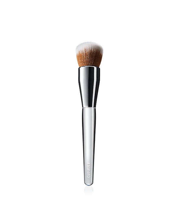 Foundation Buff Brush, Versatile brush can be used with all Clinique liquid, powder, cream and stick foundations to buff and blend to perfection.Versatile brush can be used with all Clinique liquid, powder, cream and stick foundations to buff and blend to perfection.