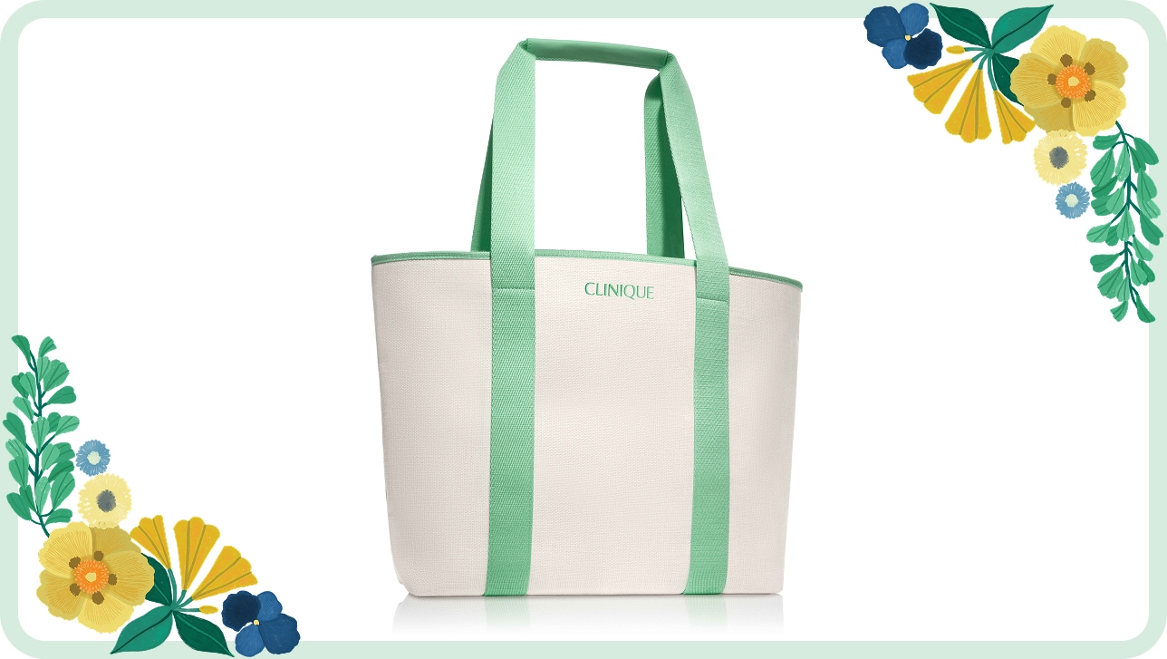 Receive your free limited-edition Clinique Tote Bag when you spend $130 or more*.​