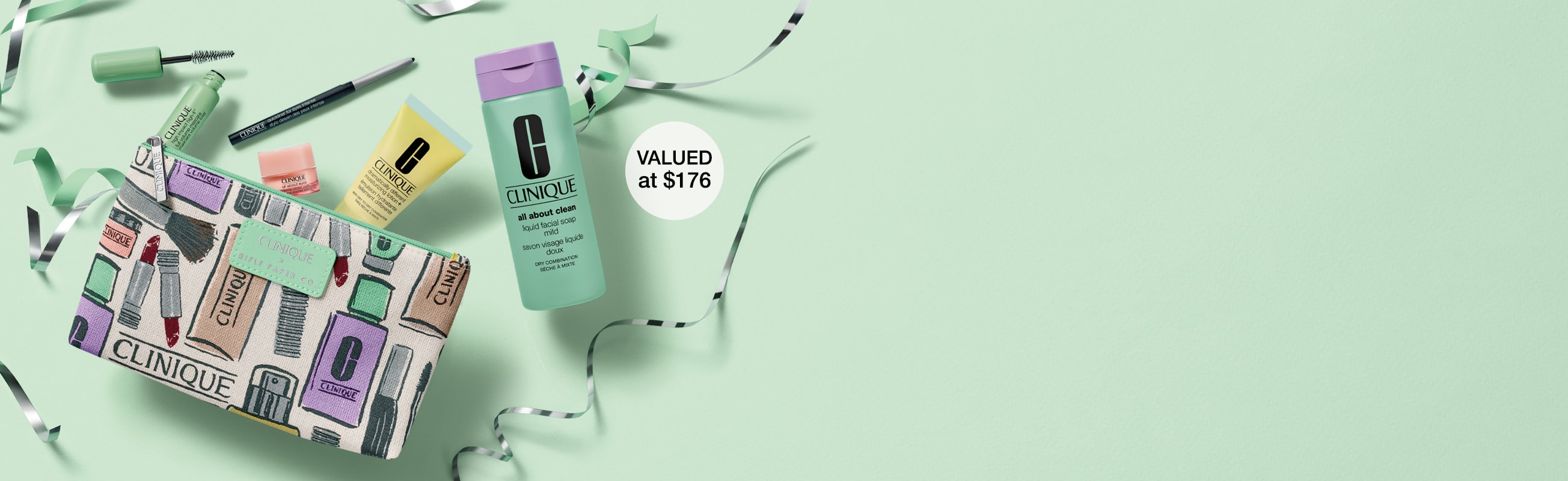 Free 6-piece gift when you spend $85 or more*. ​