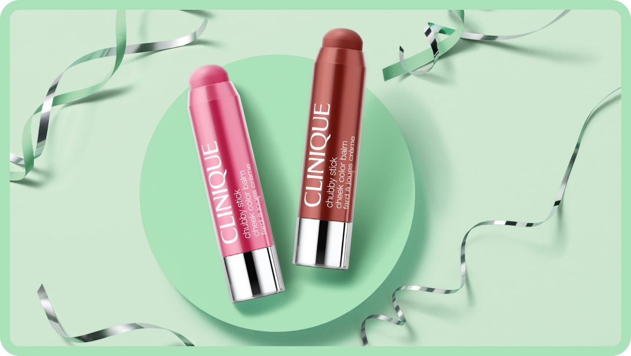 Receive a free Chubby Stick™ Cheek Colour Balm when you spend $140 +*. ​Choose your colour at checkout